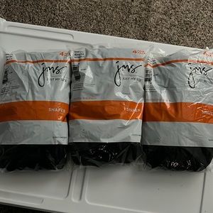 Just my size unopened 4 pack of pantyhose in jet black